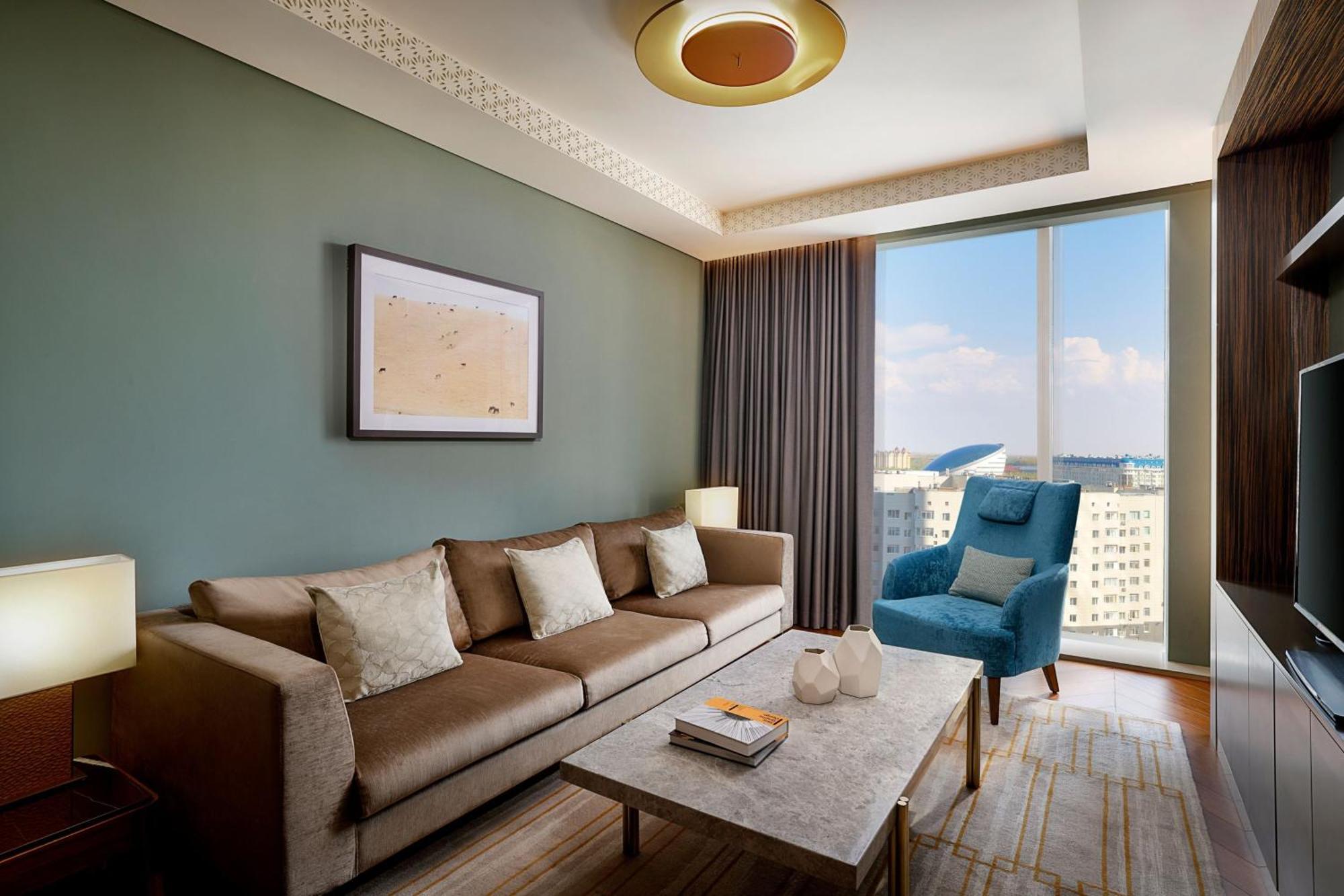 Sheraton Astana Hotel Bagian luar foto Living room